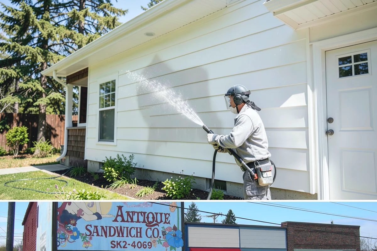 New Homeowner Exterior Cleaning in Ruston, Pierce County, WA - Best done soon after moving in, during a dry stretch, to reset the exterior before starting a regular maintenance routine.