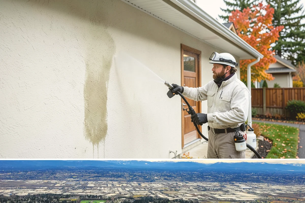 New Homeowner Exterior Cleaning in SeaTac, King County, WA - Best done soon after moving in, during a dry stretch, to reset the exterior before starting a regular maintenance routine.