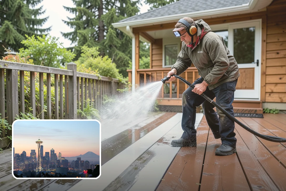 New Homeowner Exterior Cleaning in Seattle, King County, WA - Establishes a clean exterior baseline for new owners