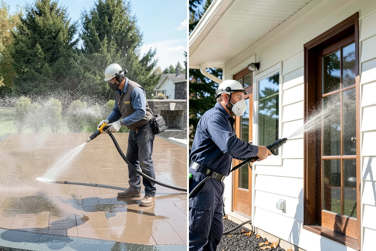 New Homeowner Exterior Cleaning in Shoreline, King County, WA - Tour the new property and note every exterior surface