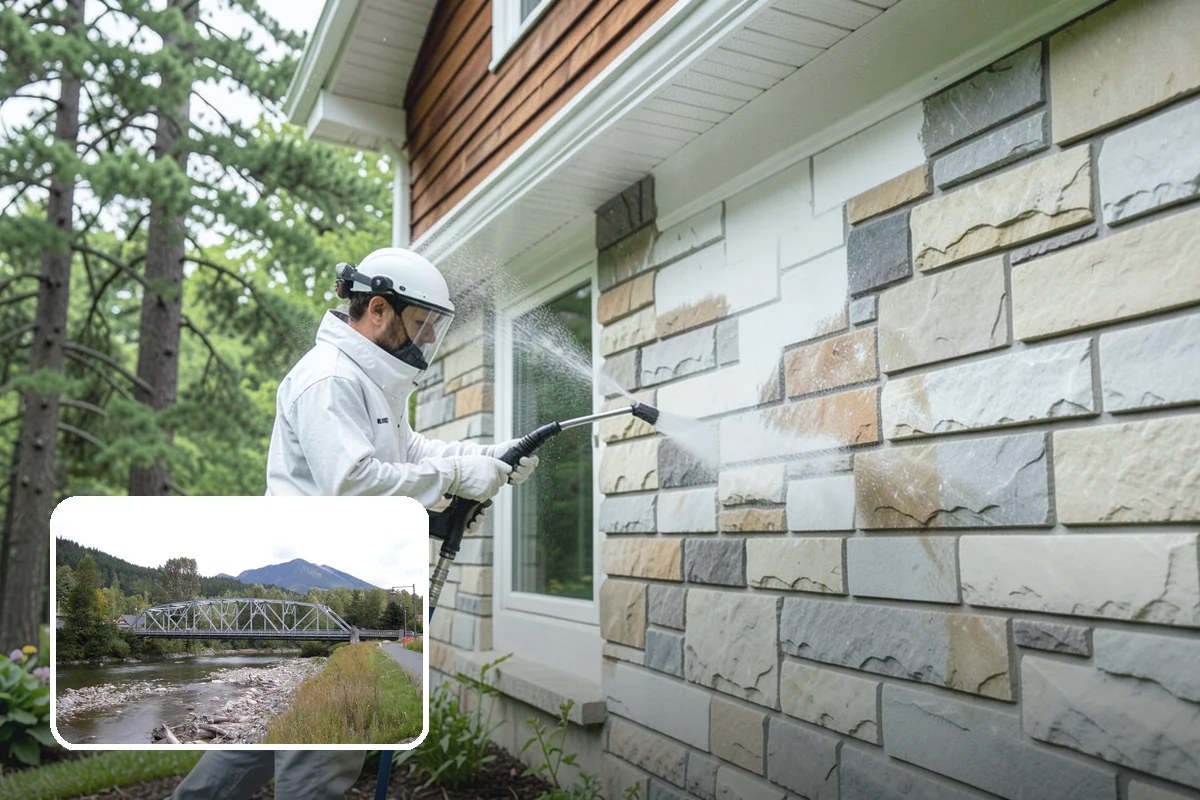 New Homeowner Exterior Cleaning in Skykomish, King County, WA - Establishes a clean exterior baseline for new owners