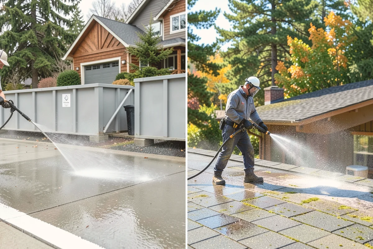 New Homeowner Exterior Cleaning in Snohomish, Snohomish County, WA - Tour the new property and note every exterior surface