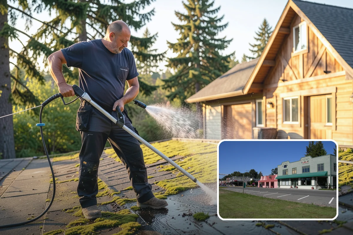 New Homeowner Exterior Cleaning in Snoqualmie, King County, WA - Establishes a clean exterior baseline for new owners