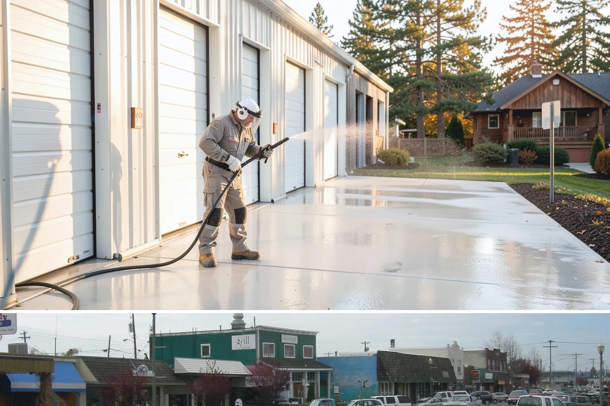 New Homeowner Exterior Cleaning in Stanwood, Snohomish County, WA - Best done soon after moving in, during a dry stretch, to reset the exterior before starting a regular maintenance routine.