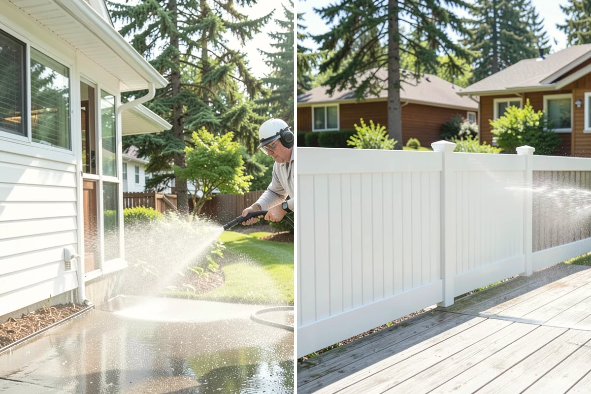 New Homeowner Exterior Cleaning in Steilacoom, Pierce County, WA - Tour the new property and note every exterior surface