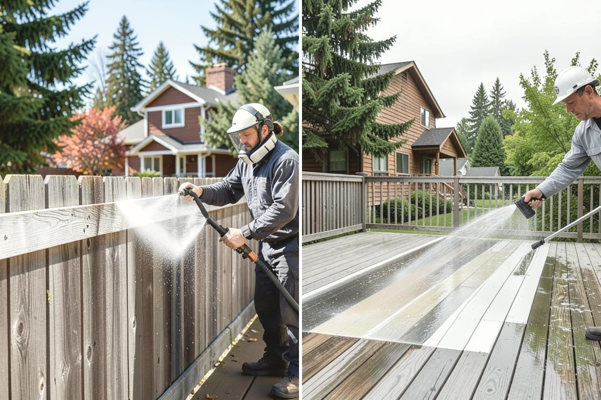 New Homeowner Exterior Cleaning in Tacoma, Pierce County, WA - Tour the new property and note every exterior surface