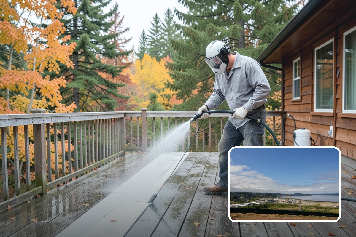 New Homeowner Exterior Cleaning in University Place, Pierce County, WA - Establishes a clean exterior baseline for new owners