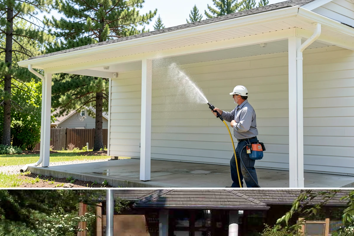 New Homeowner Exterior Cleaning in Yarrow Point, King County, WA - Best done soon after moving in, during a dry stretch, to reset the exterior before starting a regular maintenance routine.