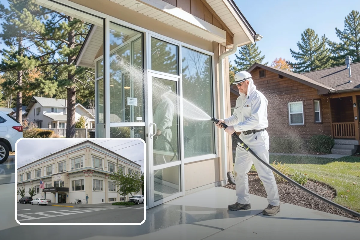 Office Building Washing in Anacortes, Skagit County, WA - Boosts tenant satisfaction and retention