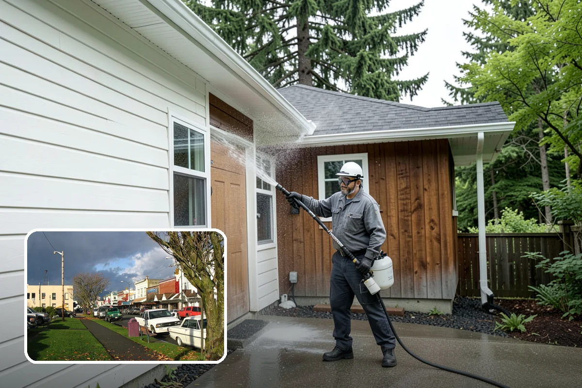Office Building Washing in Arlington, Snohomish County, WA - Boosts tenant satisfaction and retention