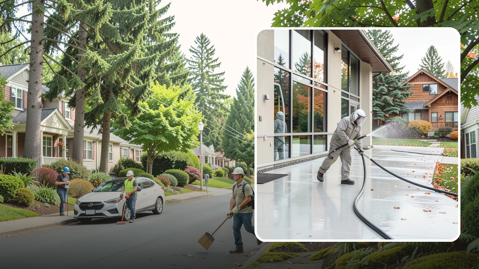 Office Building Washing in Beaux Arts Village, King County, WA - Our team washes office building exteriors across Washington to keep entrances, walkways, and cladding crisp for staff and clients.