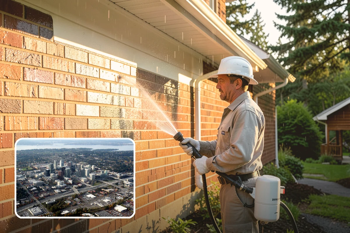 Office Building Washing in Bellevue, King County, WA - Boosts tenant satisfaction and retention