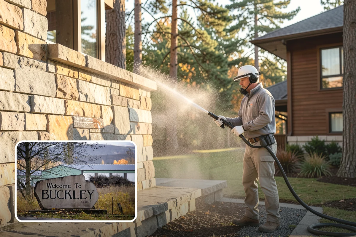 Office Building Washing in Buckley, Pierce County, WA - Boosts tenant satisfaction and retention