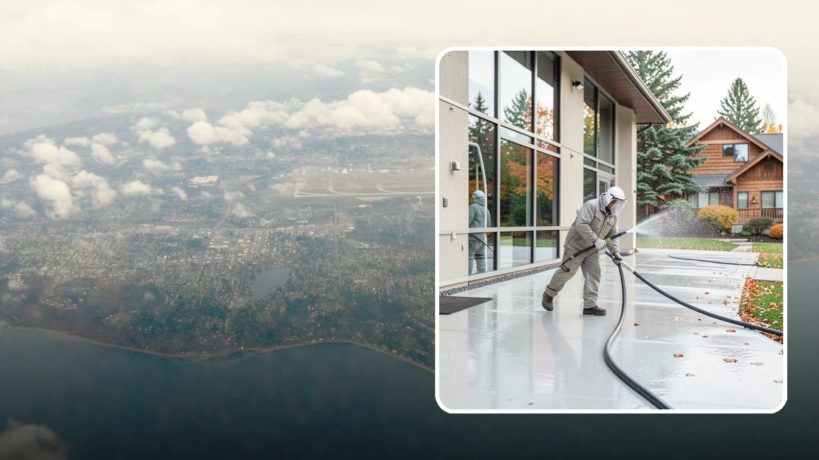 Office Building Washing in Burien, King County, WA - Our team washes office building exteriors across Washington to keep entrances, walkways, and cladding crisp for staff and clients.