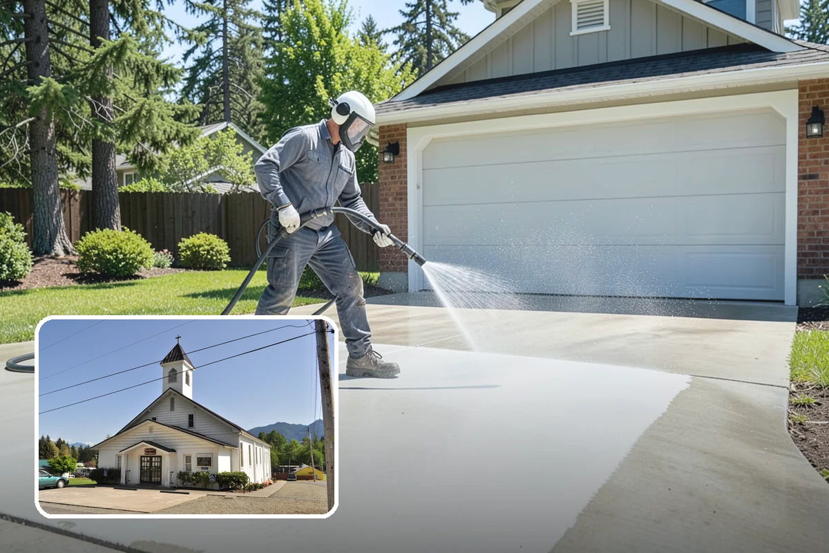 Office Building Washing in Concrete, Skagit County, WA - Boosts tenant satisfaction and retention