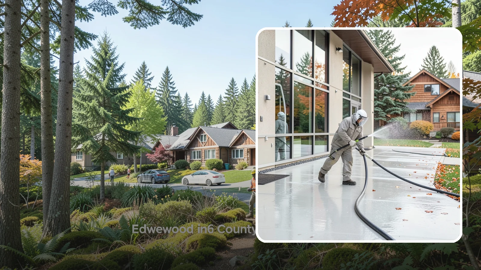 Office Building Washing in Edgewood, Pierce County, WA - Our team washes office building exteriors across Washington to keep entrances, walkways, and cladding crisp for staff and clients.
