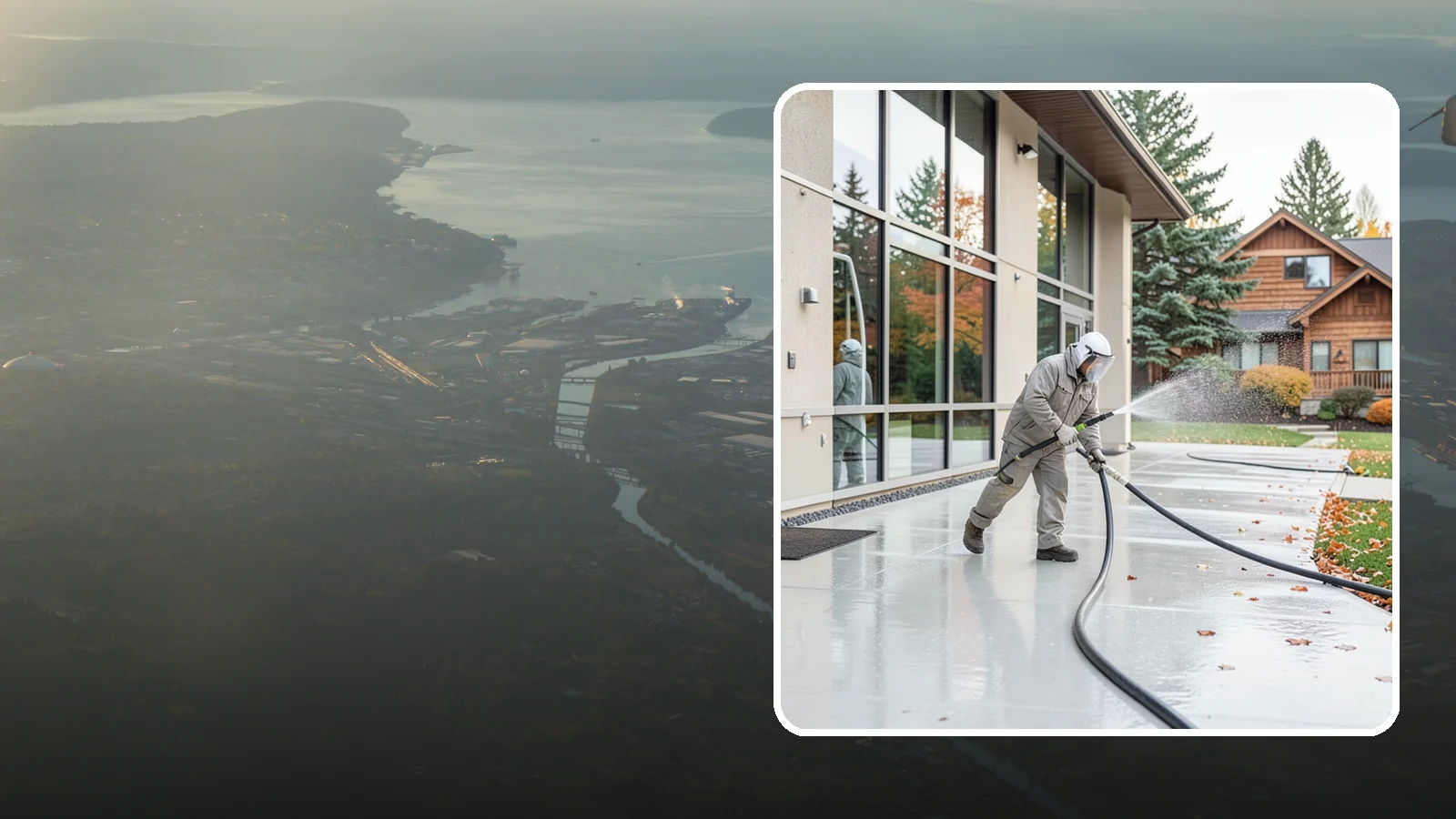Office Building Washing in Fife, Pierce County, WA - Our team washes office building exteriors across Washington to keep entrances, walkways, and cladding crisp for staff and clients.