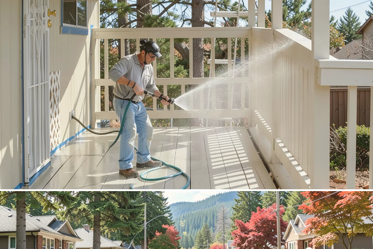 Office Building Washing in Hunts Point, King County, WA - Annual washing in mid-summer captures the best drying conditions, with entry areas refreshed each quarter.
