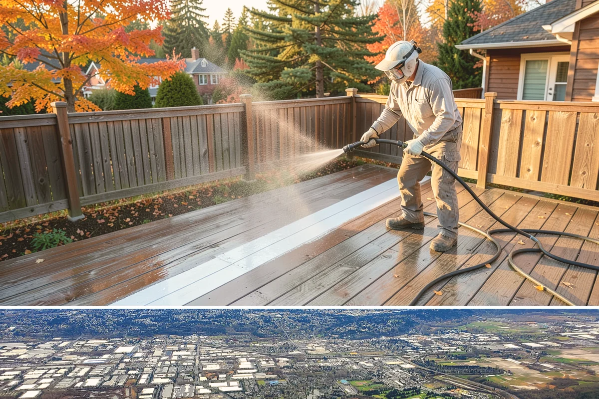 Office Building Washing in Kent, King County, WA - Annual washing in mid-summer captures the best drying conditions, with entry areas refreshed each quarter.