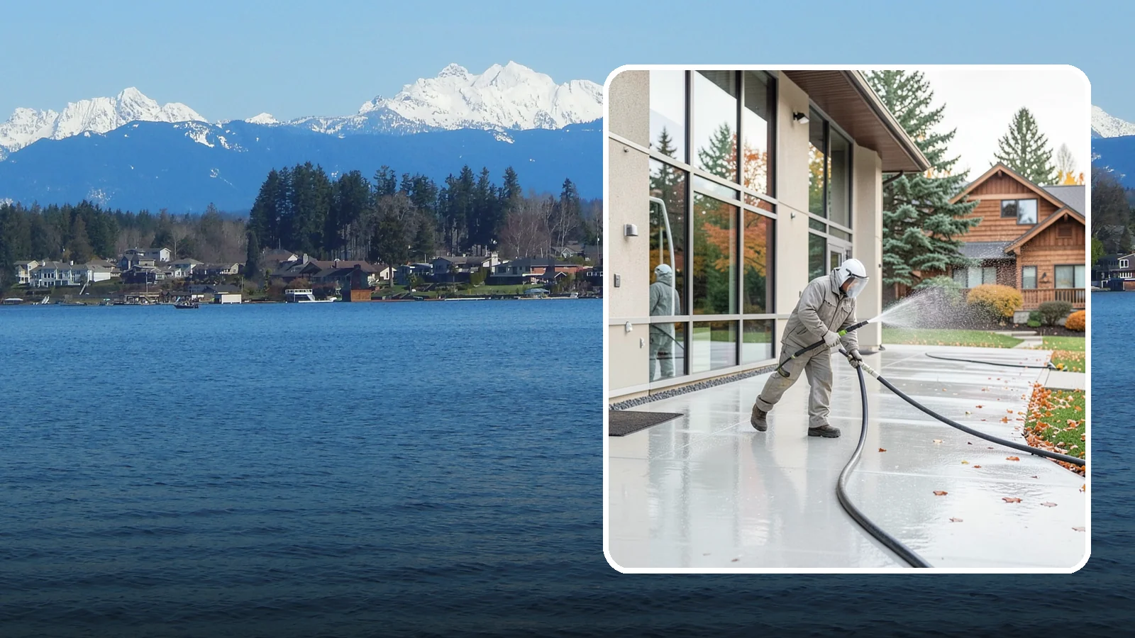 Office Building Washing in Lake Stevens, Snohomish County, WA - Our team washes office building exteriors across Washington to keep entrances, walkways, and cladding crisp for staff and clients.