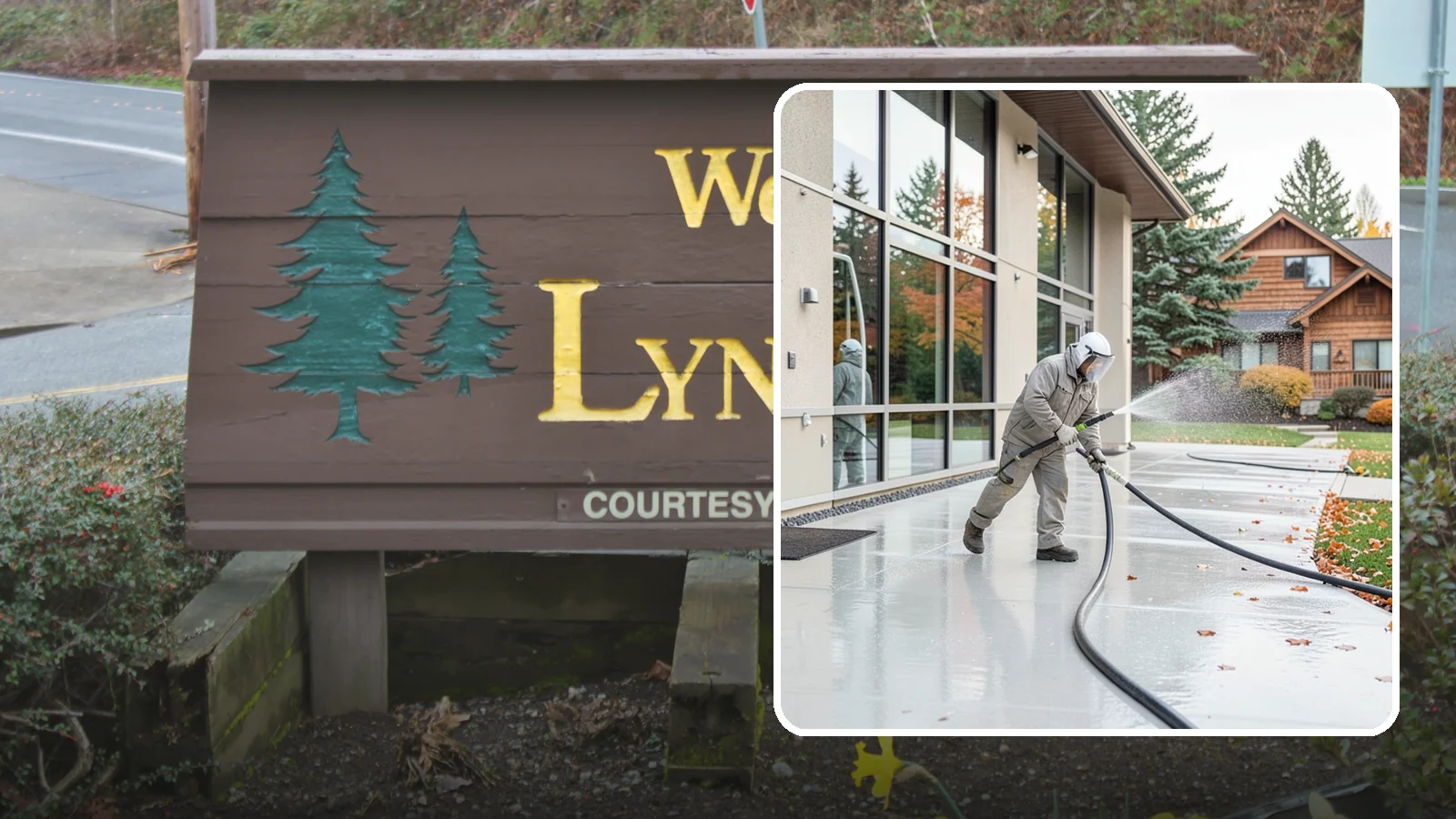 Office Building Washing in Lynnwood, Snohomish County, WA - Our team washes office building exteriors across Washington to keep entrances, walkways, and cladding crisp for staff and clients.