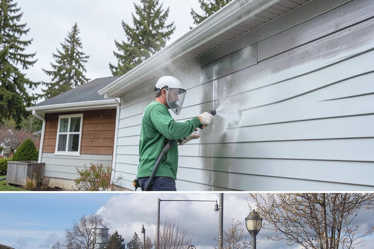 Office Building Washing in Marysville, Snohomish County, WA - Annual washing in mid-summer captures the best drying conditions, with entry areas refreshed each quarter.