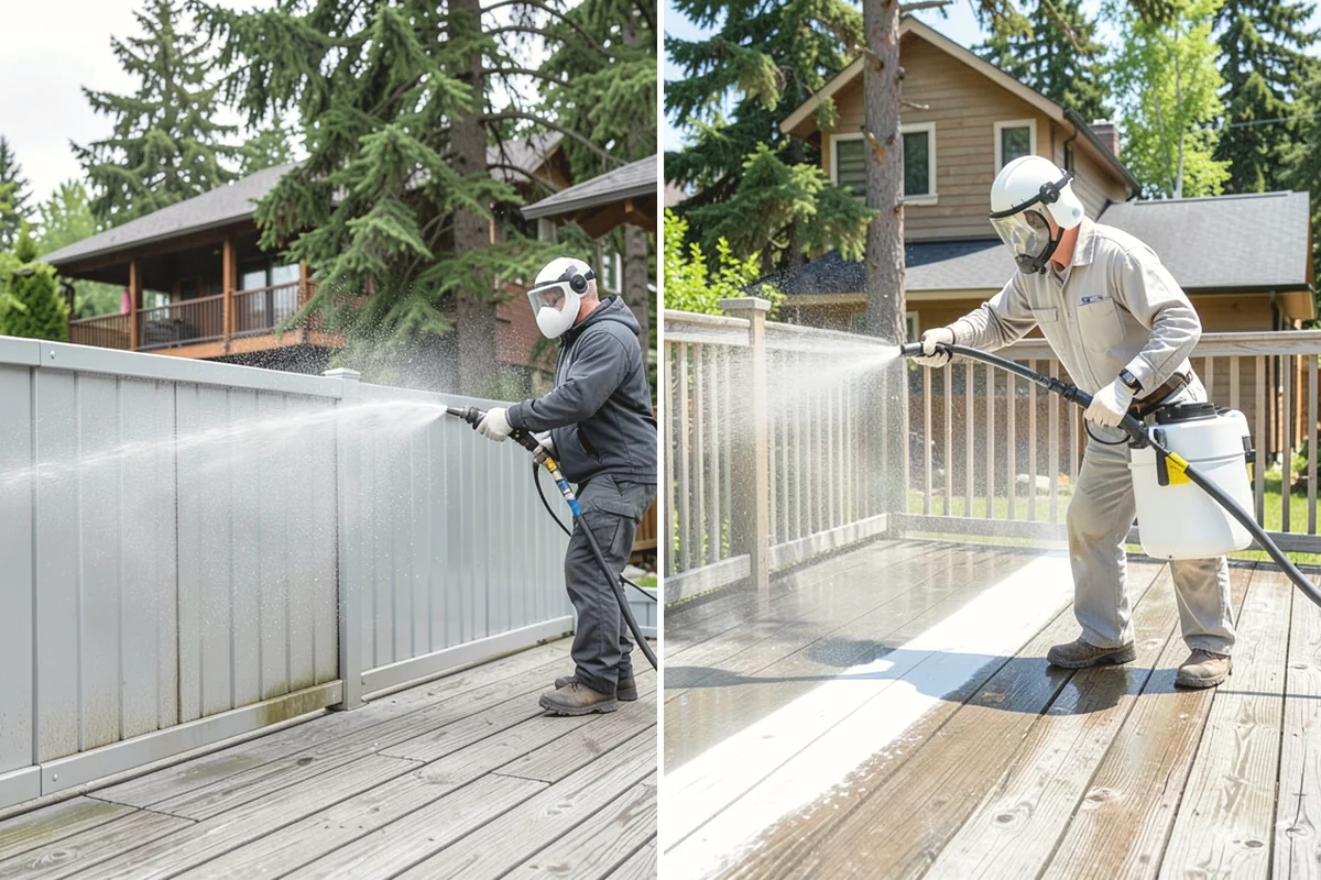Office Building Washing in Mountlake Terrace, Snohomish County, WA - Survey cladding materials and pressure tolerances