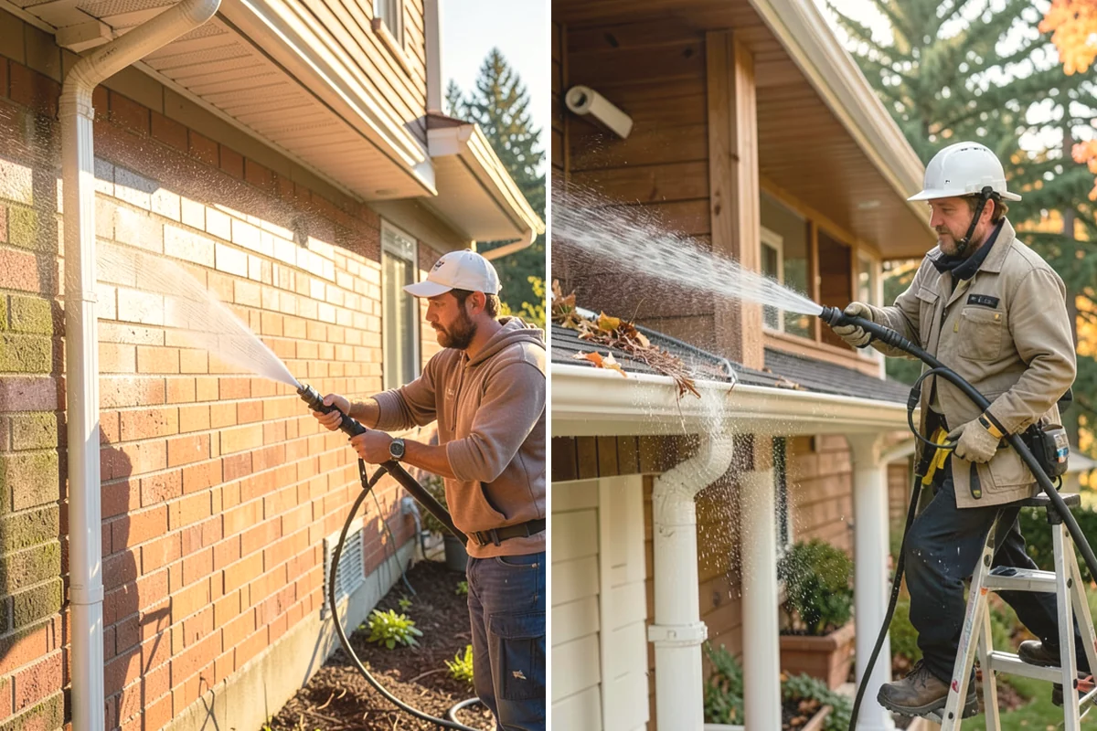 Office Building Washing in Oak Harbor, Island County, WA - Survey cladding materials and pressure tolerances