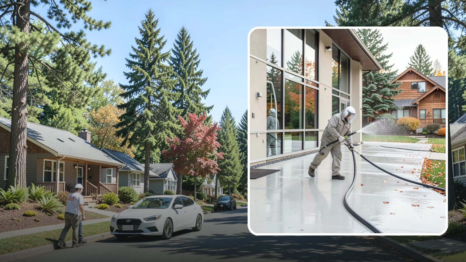 Office Building Washing in Orting, Pierce County, WA - Our team washes office building exteriors across Washington to keep entrances, walkways, and cladding crisp for staff and clients.