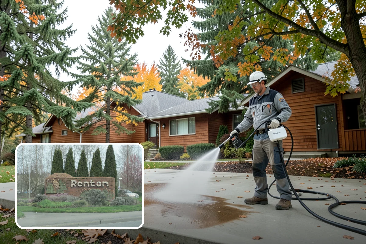 Office Building Washing in Renton, King County, WA - Boosts tenant satisfaction and retention
