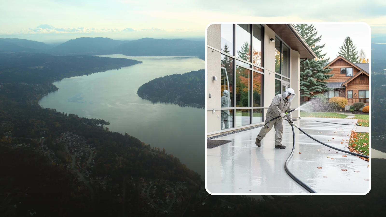 Office Building Washing in Sammamish, King County, WA - Our team washes office building exteriors across Washington to keep entrances, walkways, and cladding crisp for staff and clients.