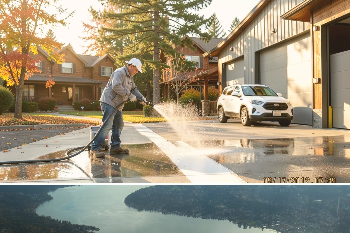 Office Building Washing in Sammamish, King County, WA - Annual washing in mid-summer captures the best drying conditions, with entry areas refreshed each quarter.