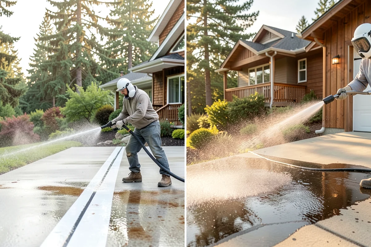 Office Building Washing in Seattle, King County, WA - Survey cladding materials and pressure tolerances