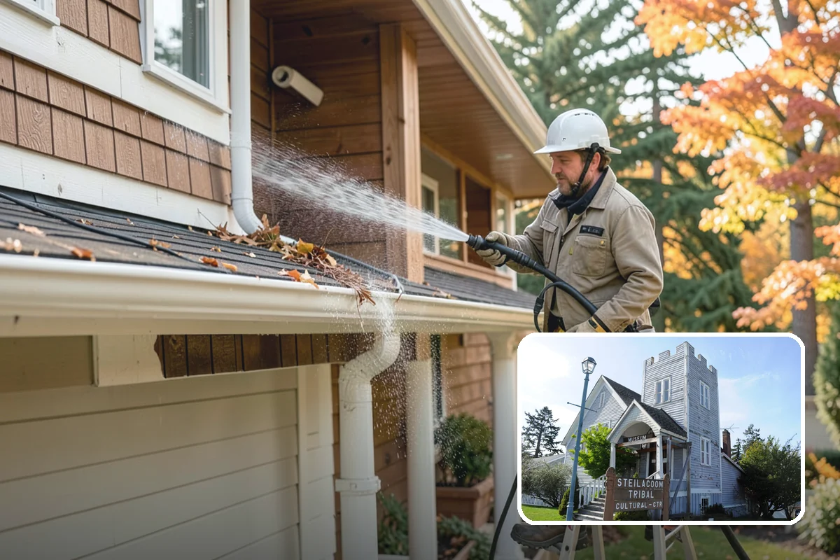 Office Building Washing in Steilacoom, Pierce County, WA - Boosts tenant satisfaction and retention