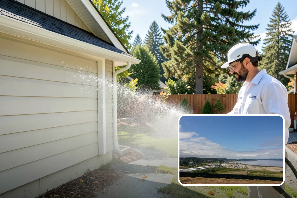 Office Building Washing in University Place, Pierce County, WA - Boosts tenant satisfaction and retention