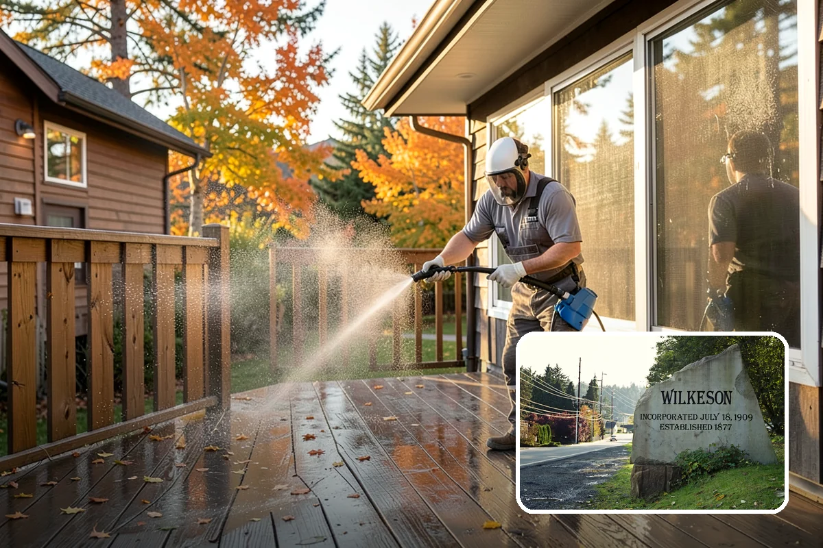 Office Building Washing in Wilkeson, Pierce County, WA - Boosts tenant satisfaction and retention