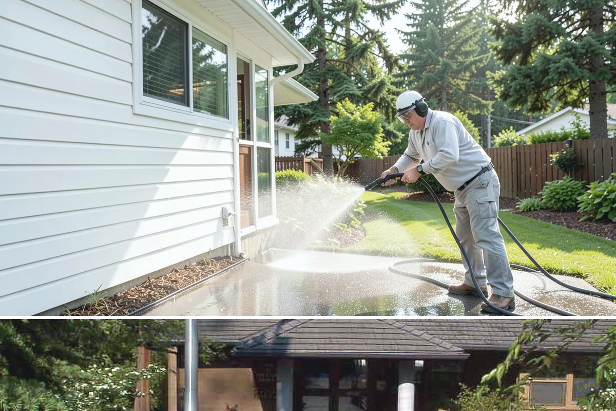 Office Building Washing in Yarrow Point, King County, WA - Annual washing in mid-summer captures the best drying conditions, with entry areas refreshed each quarter.
