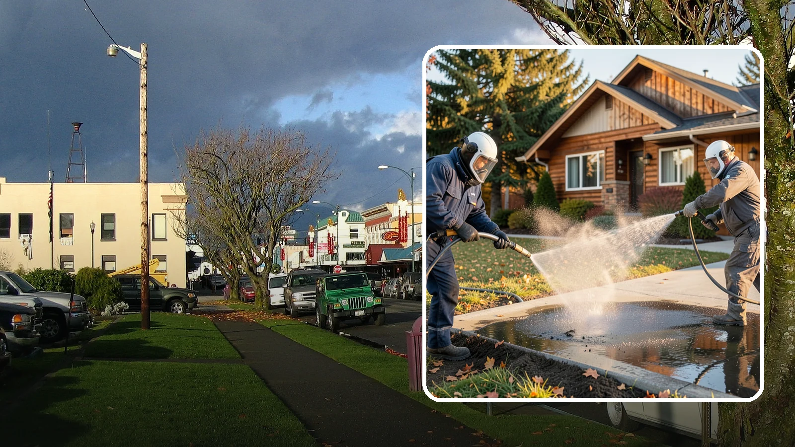 Oil Spill Cleanup in Arlington, Snohomish County, WA - We clean up oil spills on Washington driveways, lots, and shop floors to stop staining and runoff hazards.