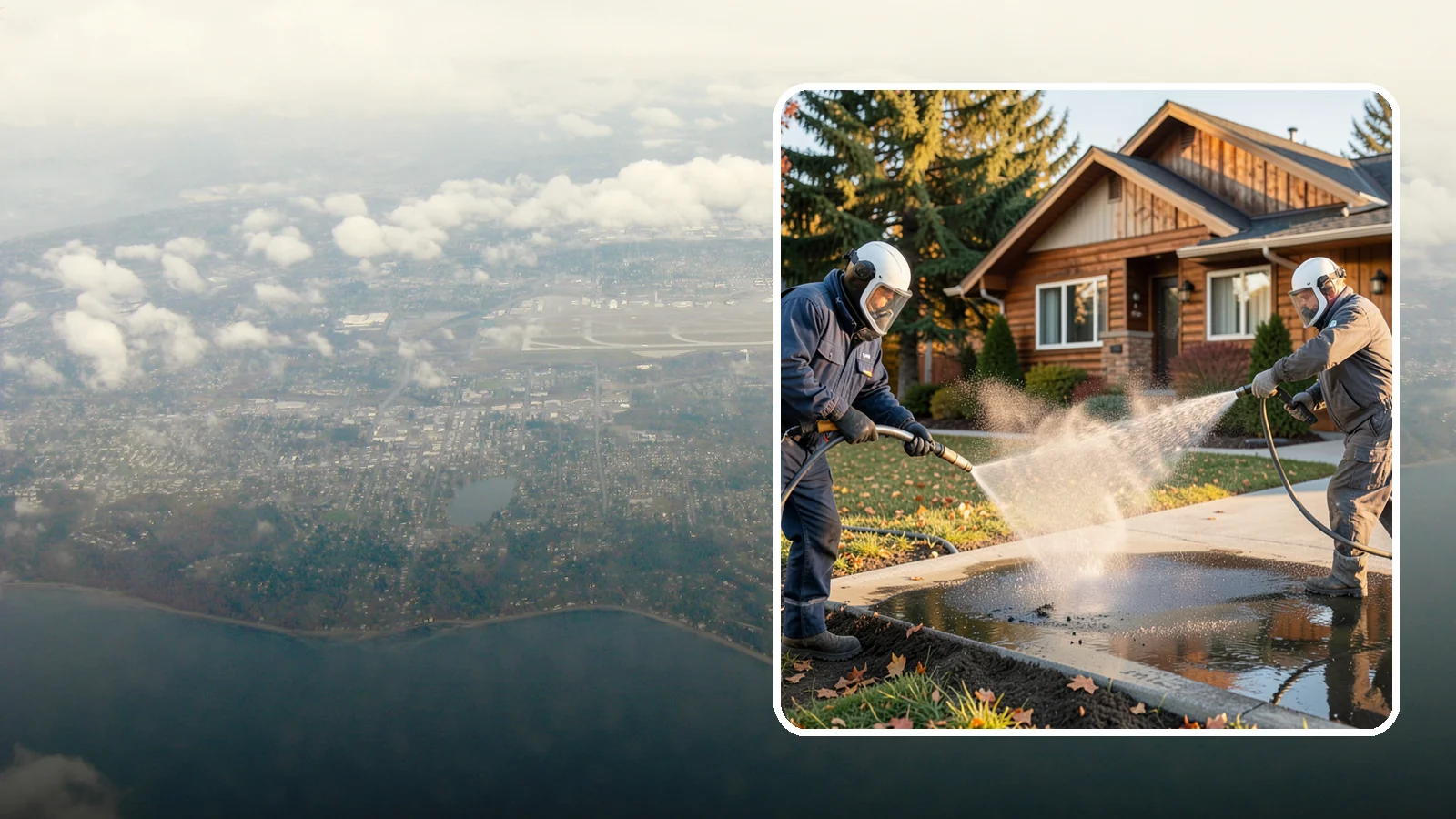 Oil Spill Cleanup in Burien, King County, WA - We clean up oil spills on Washington driveways, lots, and shop floors to stop staining and runoff hazards.