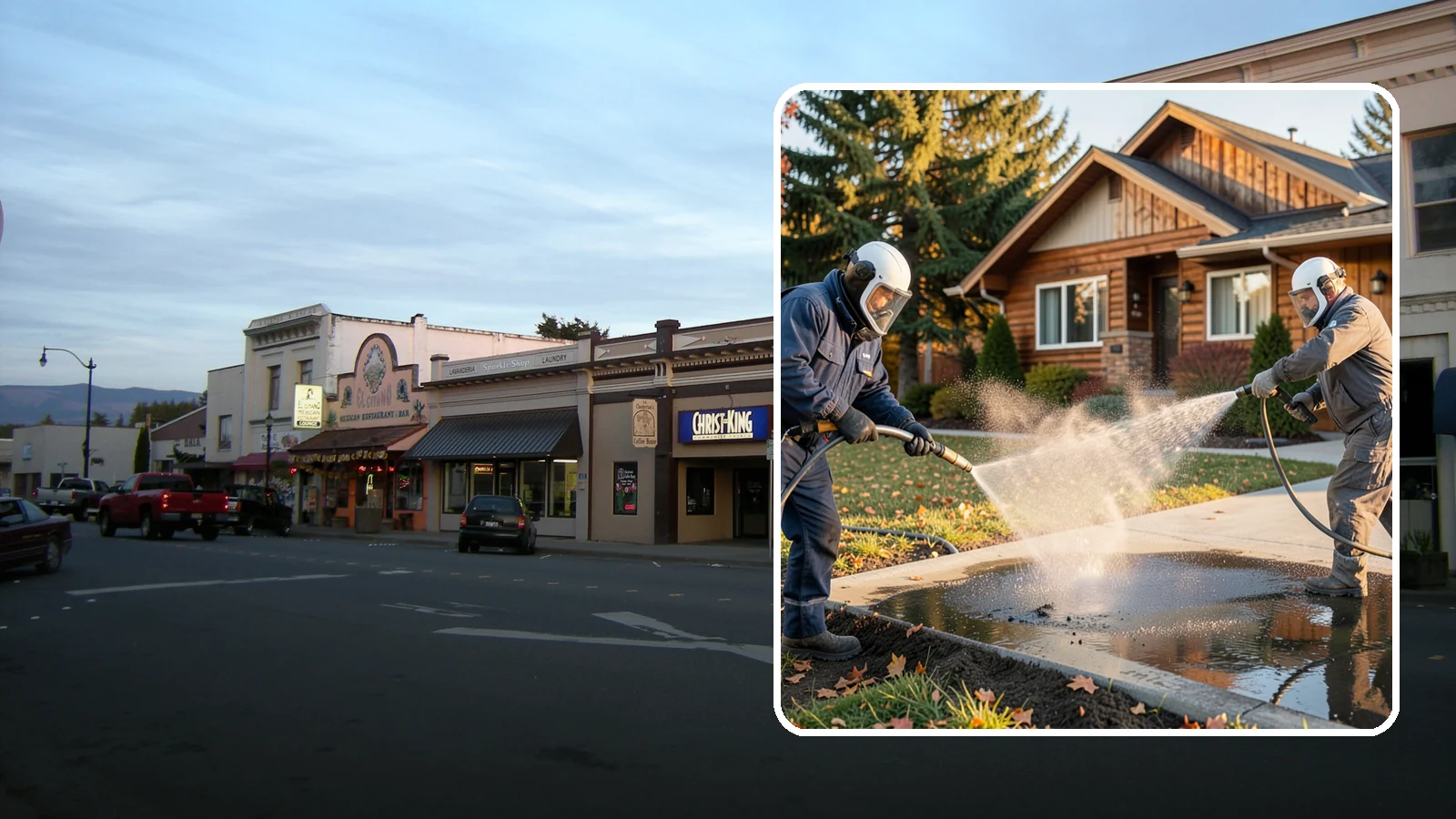 Oil Spill Cleanup in Burlington, Skagit County, WA - We clean up oil spills on Washington driveways, lots, and shop floors to stop staining and runoff hazards.