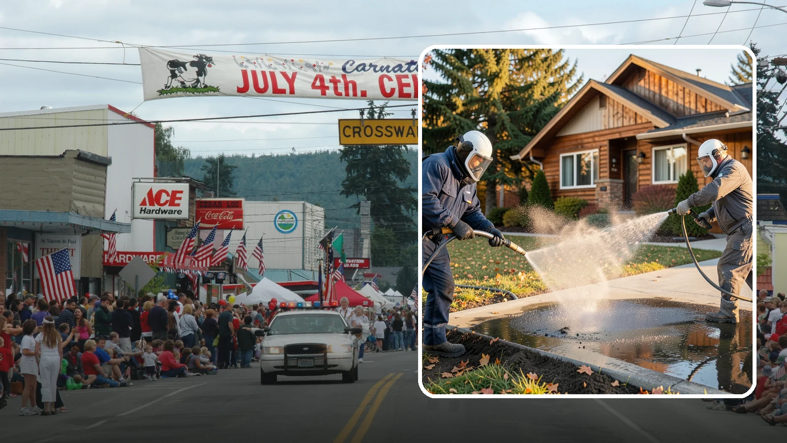 Oil Spill Cleanup in Carnation, King County, WA - We clean up oil spills on Washington driveways, lots, and shop floors to stop staining and runoff hazards.
