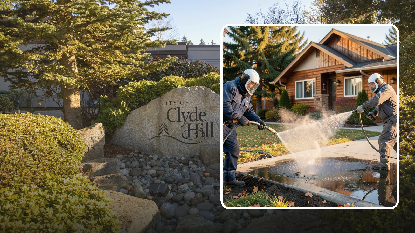 Oil Spill Cleanup in Clyde Hill, King County, WA - We clean up oil spills on Washington driveways, lots, and shop floors to stop staining and runoff hazards.