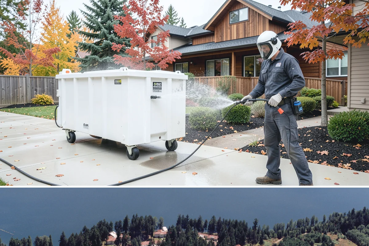 Oil Spill Cleanup in Lakewood, Pierce County, WA - Oil spills should be addressed immediately in any season to prevent rain from carrying petroleum into Washington waterways.
