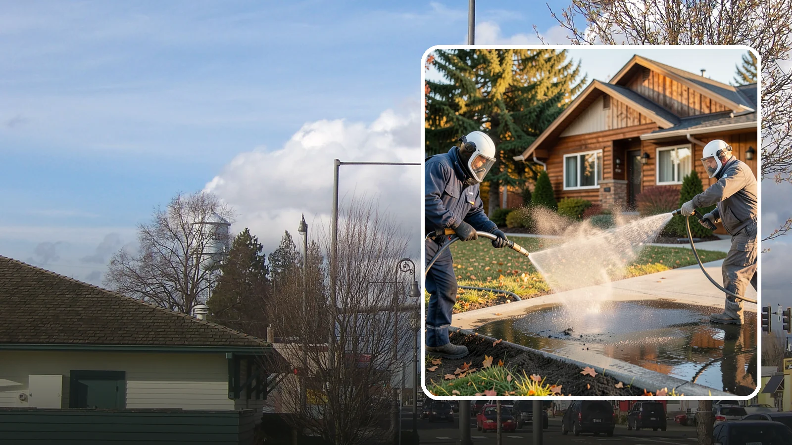 Oil Spill Cleanup in Marysville, Snohomish County, WA - We clean up oil spills on Washington driveways, lots, and shop floors to stop staining and runoff hazards.