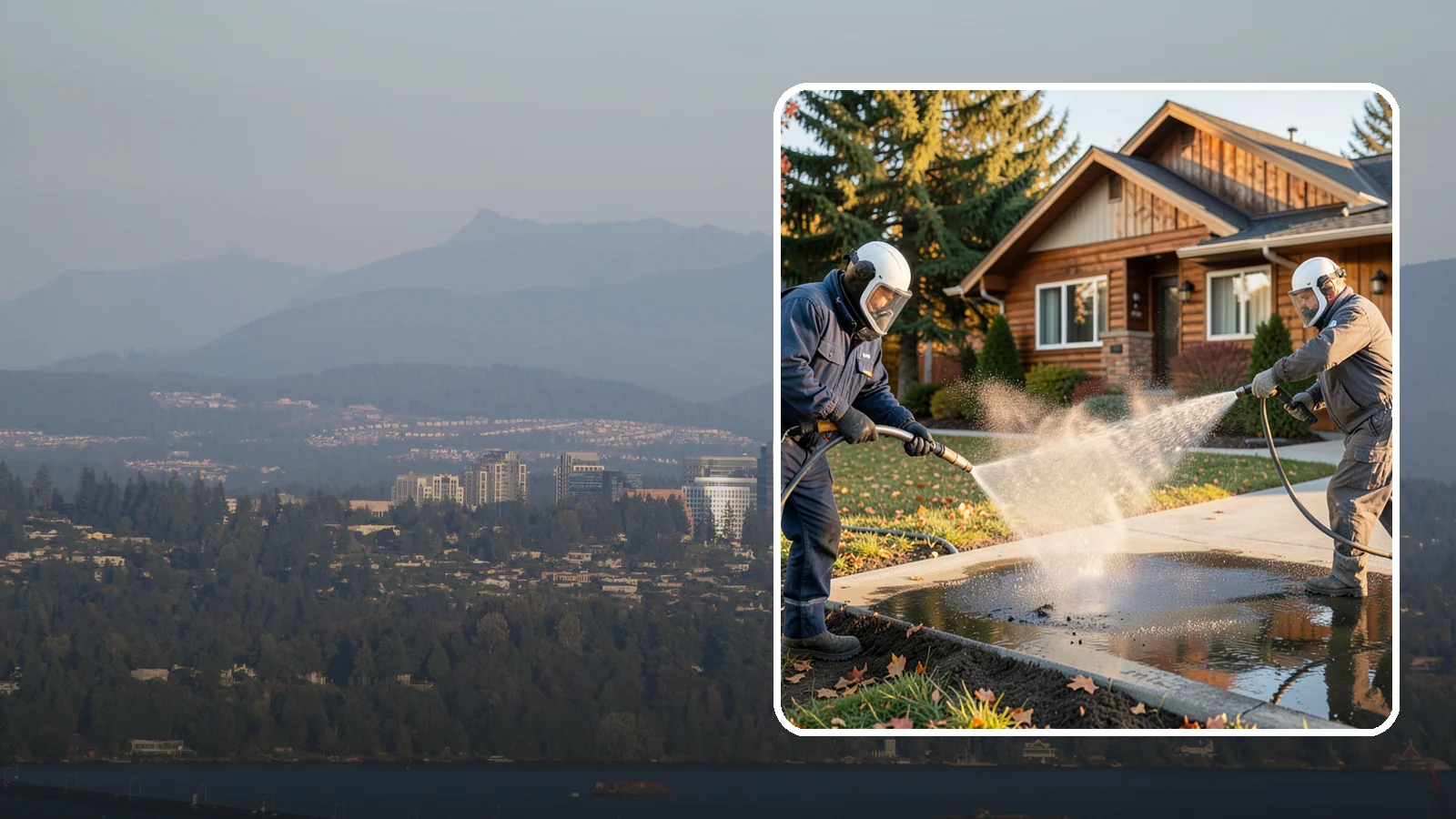 Oil Spill Cleanup in Medina, King County, WA - We clean up oil spills on Washington driveways, lots, and shop floors to stop staining and runoff hazards.