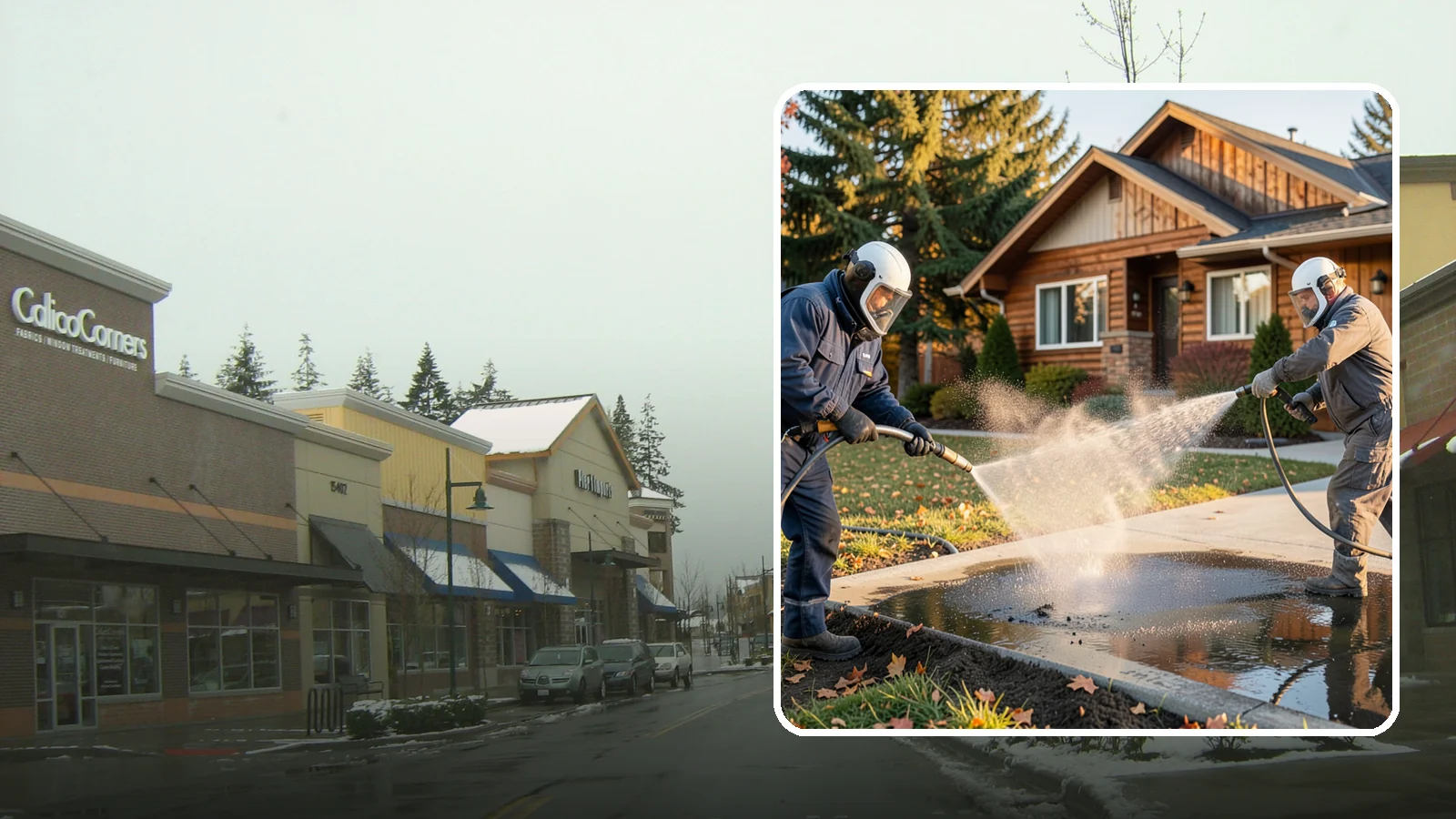 Oil Spill Cleanup in Mill Creek, Snohomish County, WA - We clean up oil spills on Washington driveways, lots, and shop floors to stop staining and runoff hazards.