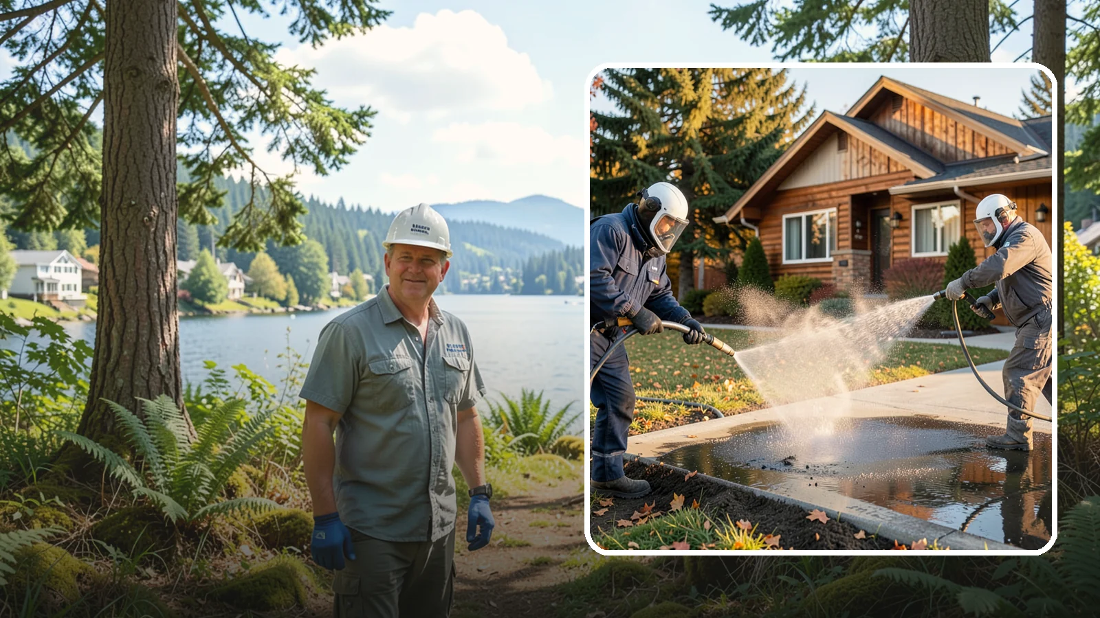 Oil Spill Cleanup in Milton, King County, WA - We clean up oil spills on Washington driveways, lots, and shop floors to stop staining and runoff hazards.
