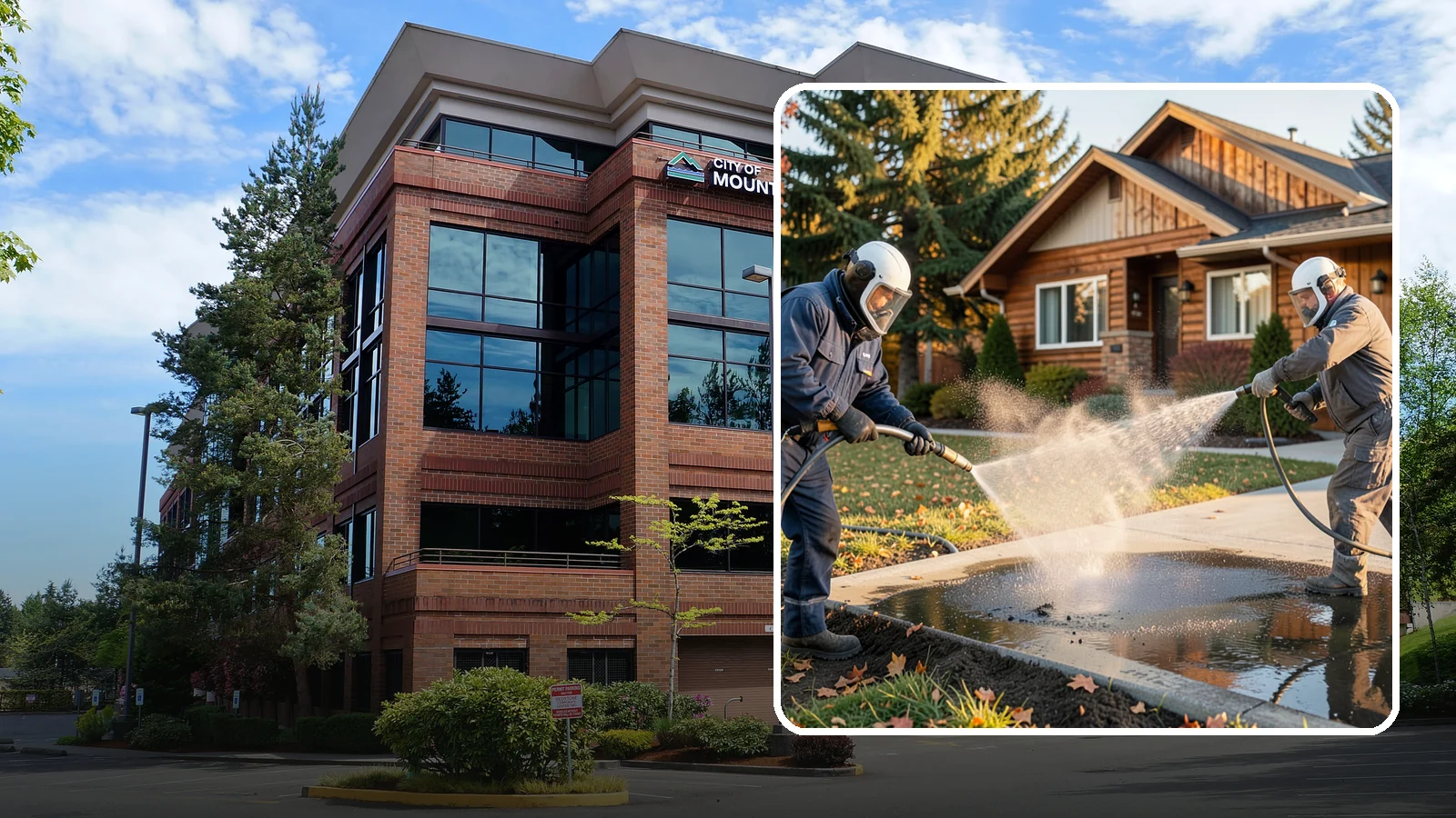 Oil Spill Cleanup in Mountlake Terrace, Snohomish County, WA - We clean up oil spills on Washington driveways, lots, and shop floors to stop staining and runoff hazards.
