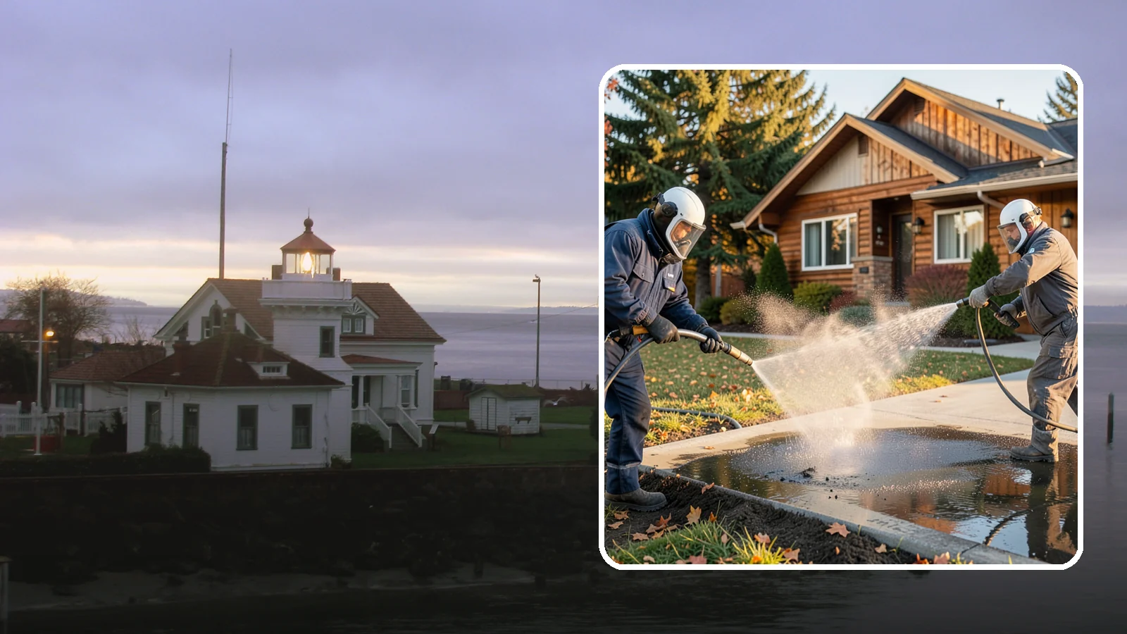 Oil Spill Cleanup in Mukilteo, Snohomish County, WA - We clean up oil spills on Washington driveways, lots, and shop floors to stop staining and runoff hazards.