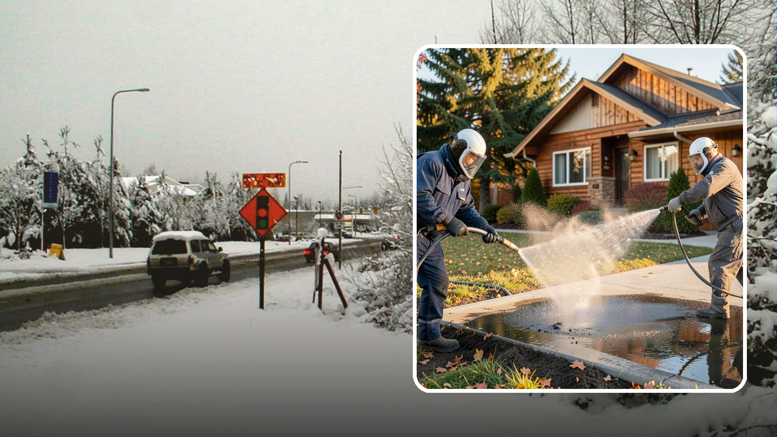 Oil Spill Cleanup in Newcastle, King County, WA - We clean up oil spills on Washington driveways, lots, and shop floors to stop staining and runoff hazards.